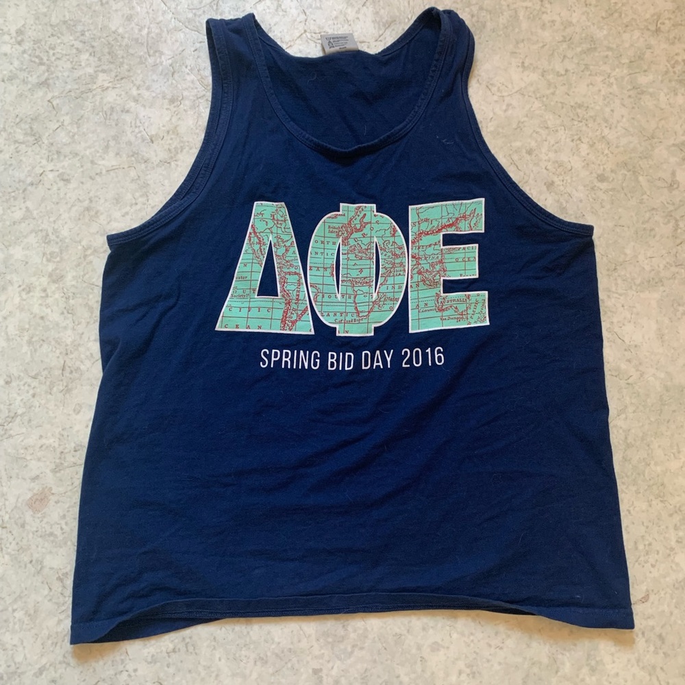 DPhiE Delta Phi Epsilon Sorority Tank